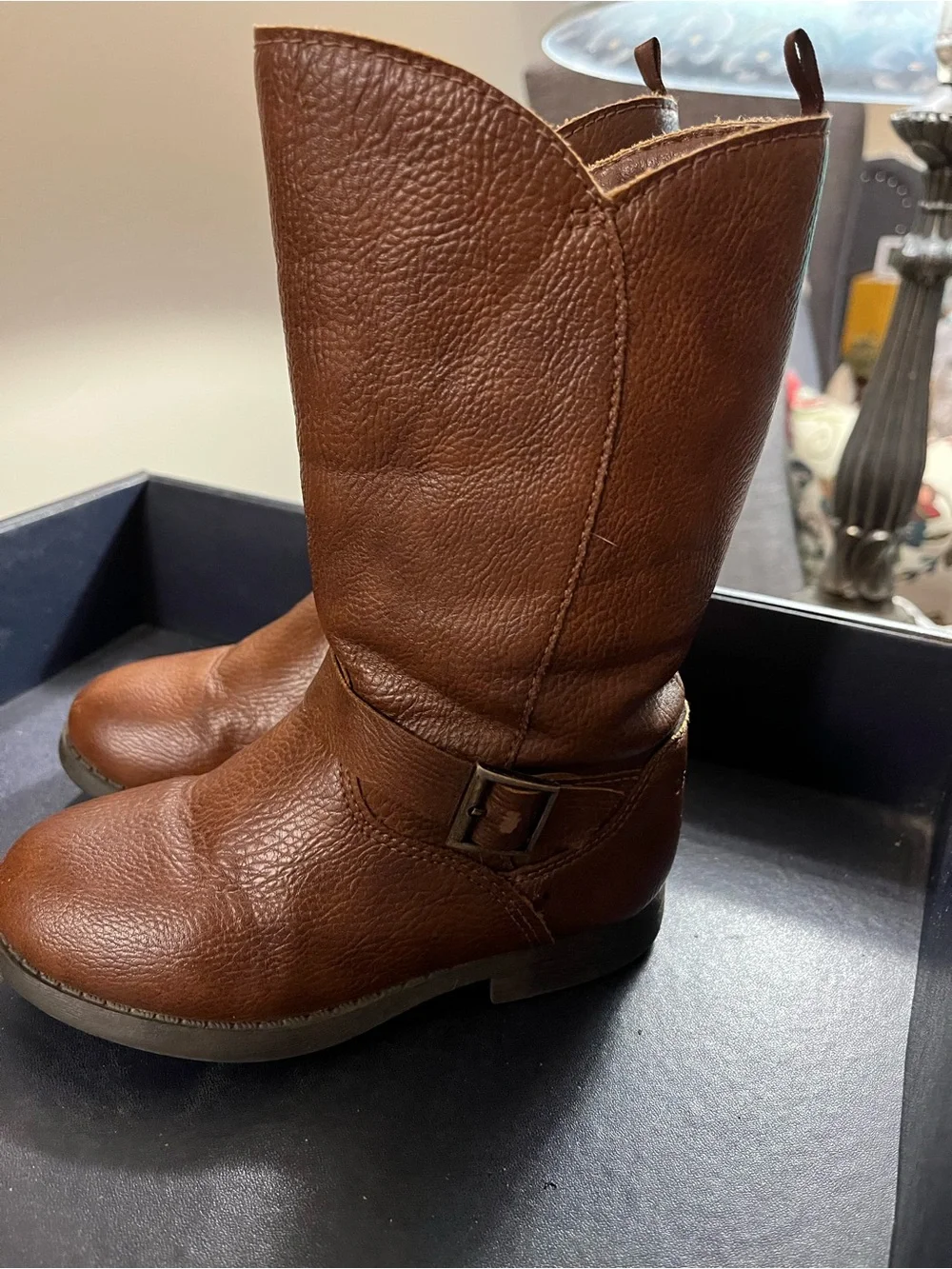 OshKosh B'gosh Brown Leather Kids Boot